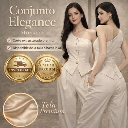 Conjunto Elegante Mónaco® | Lujo europeo al alcance de tu armario 👑