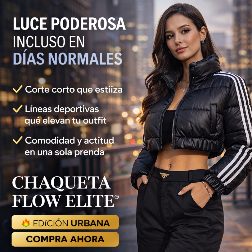 🖤 Chaqueta Flow Élite® | El plus que transforma tu outfit