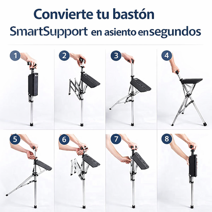 Bastón Multifuncional SmartSupport® | Estabilidad y confianza en cada paso