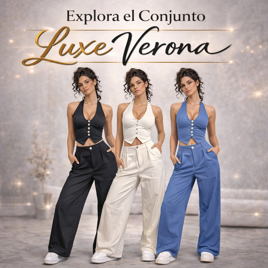 Conjunto Luxe Verona® | Elegancia minimalista que impone presencia