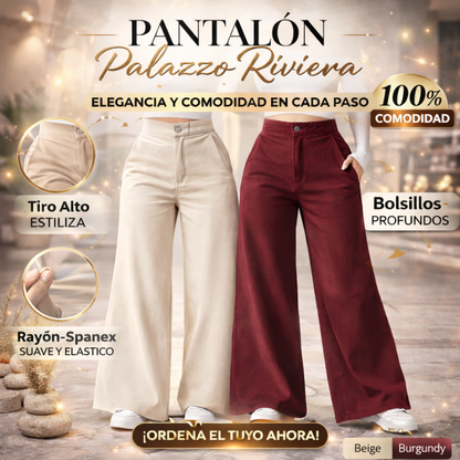 ✨ Pantalón Palazzo Riviera® | Movimiento elegante que impone presencia
