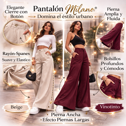 ✨ Pantalón Palazzo Riviera® | Movimiento elegante que impone presencia