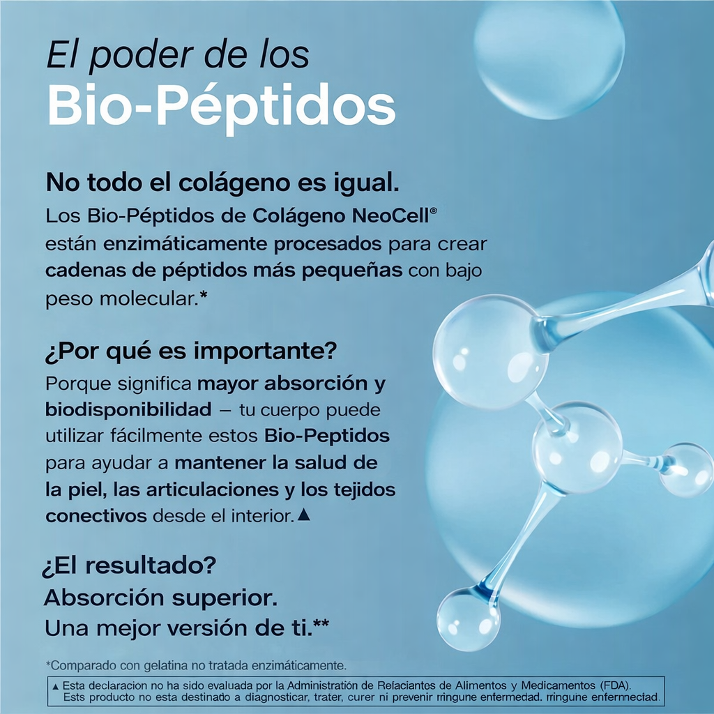 Collagen Bio-Peptides® | Detén la flacidez antes de que avance