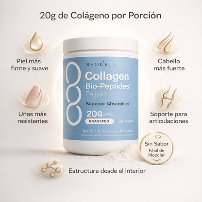Collagen Bio-Peptides® | Detén la flacidez antes de que avance