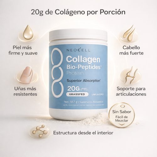 Collagen Bio-Peptides® | Detén la flacidez antes de que avance