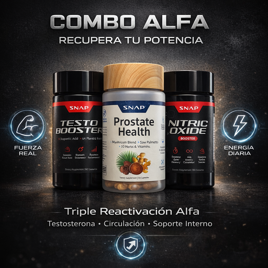 Combo Alfa | Tu cuerpo no responde como antes. Reactívalo.