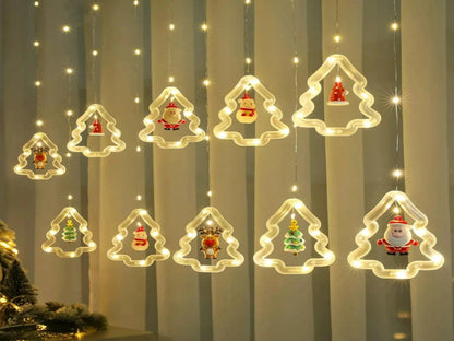CORTINA DE LUCES DE NAVIDAD
