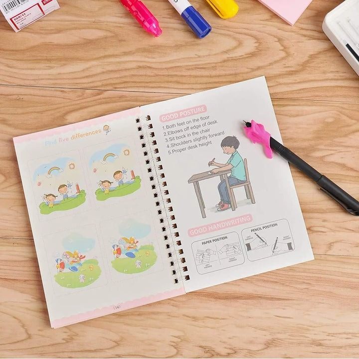 CUADERNO DE CALIGRAFÍA MÁGICA