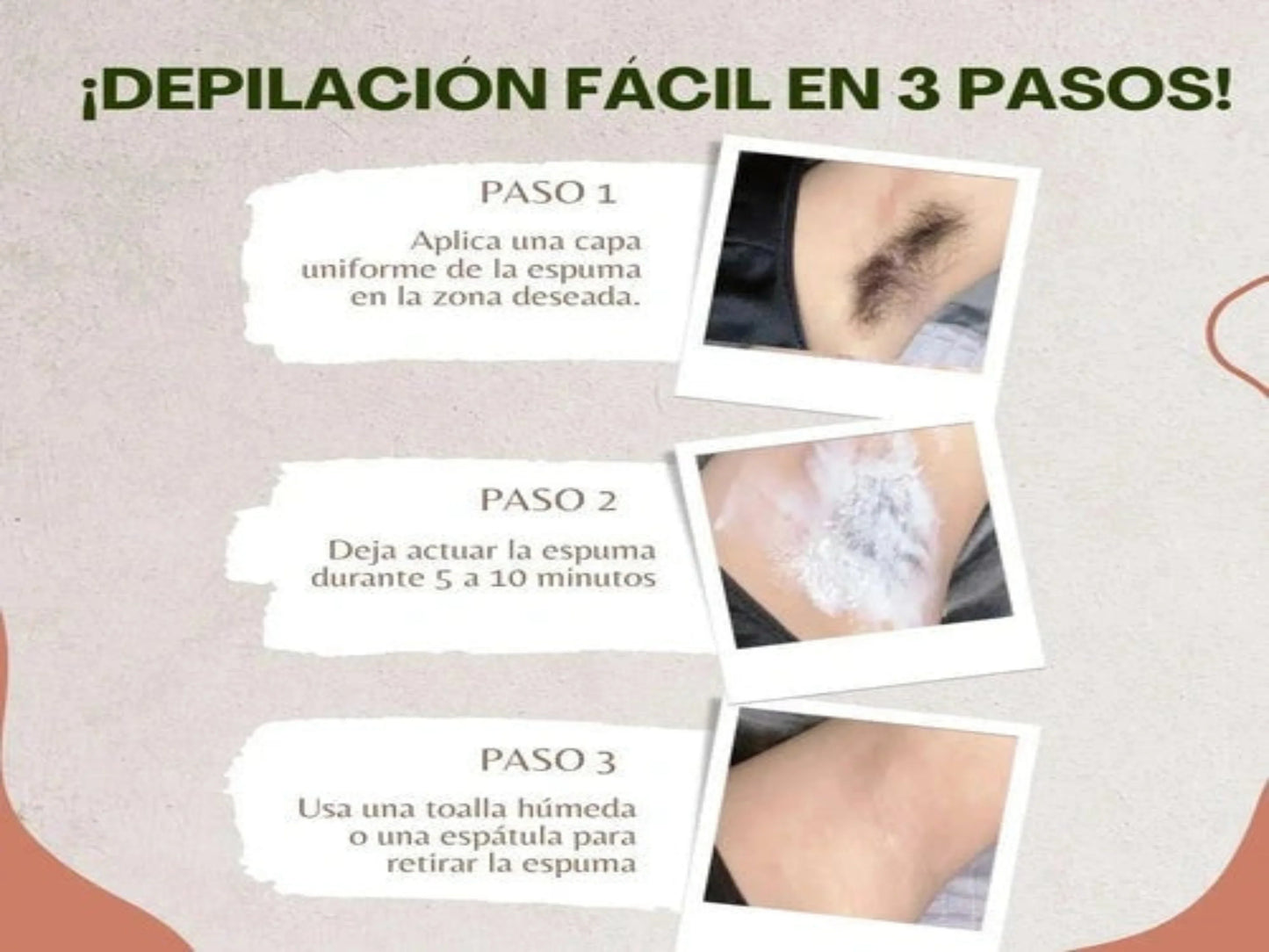 DEPILADOR INSTANTÁNEO