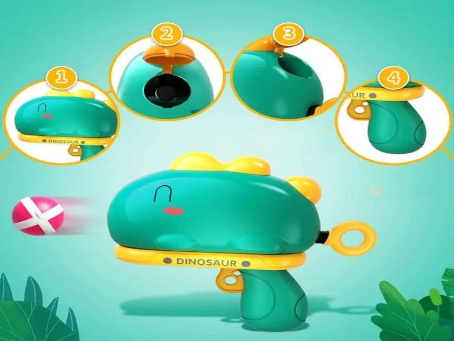 DINOSAUR STICKY BALL
