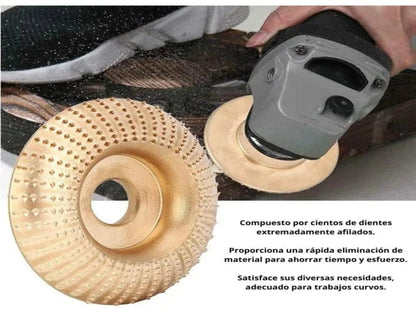 DISCO DE LIJADO DE MADERA