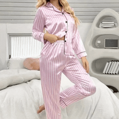 Pijama Fashion Victory Secret® | Seda, sensualidad y comodidad en una pijama
