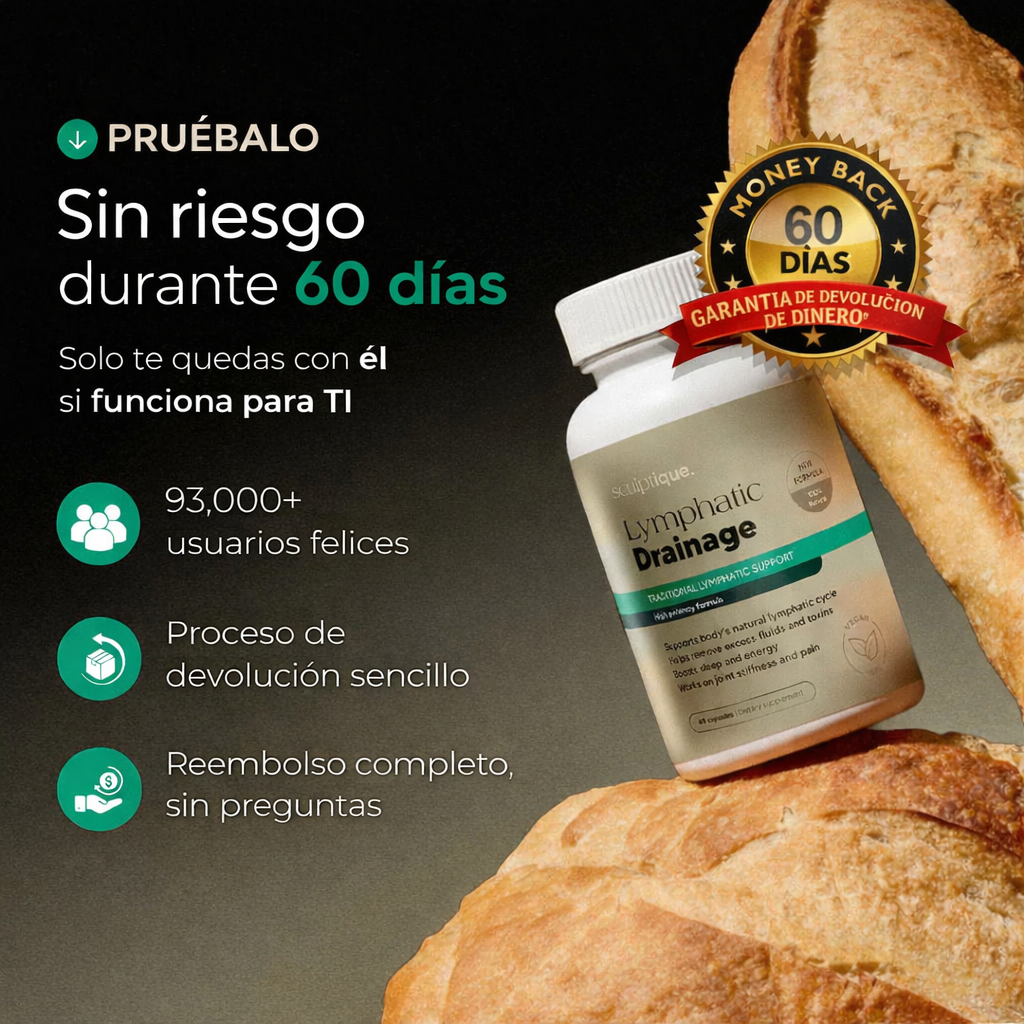 Nueva Fórmula de Máxima Potencia – Cápsulas para Drenaje Linfático