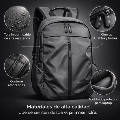 Mochila Elite | Muévete sin miedo a perder o dañar tus cosas
