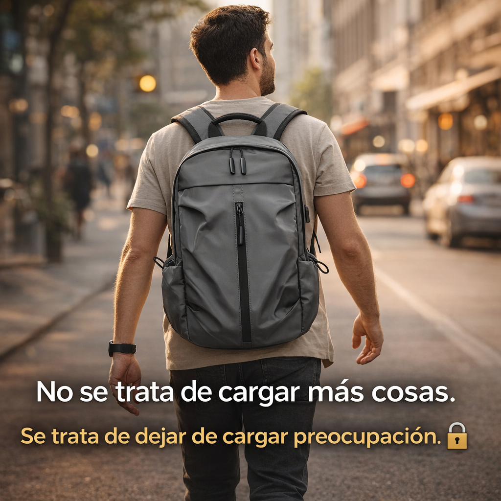 Mochila Elite | Muévete sin miedo a perder o dañar tus cosas