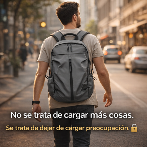 Mochila Elite | Muévete sin miedo a perder o dañar tus cosas