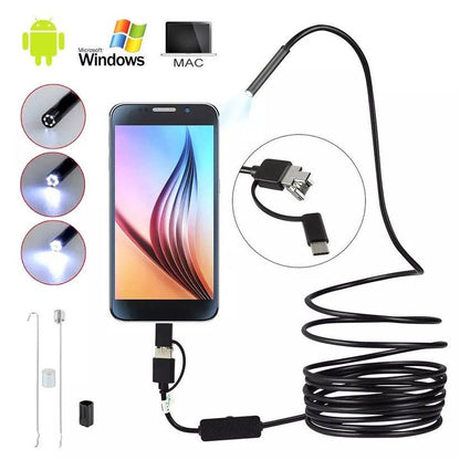 CAMARA MICROSCOPICA CON LUZ LED