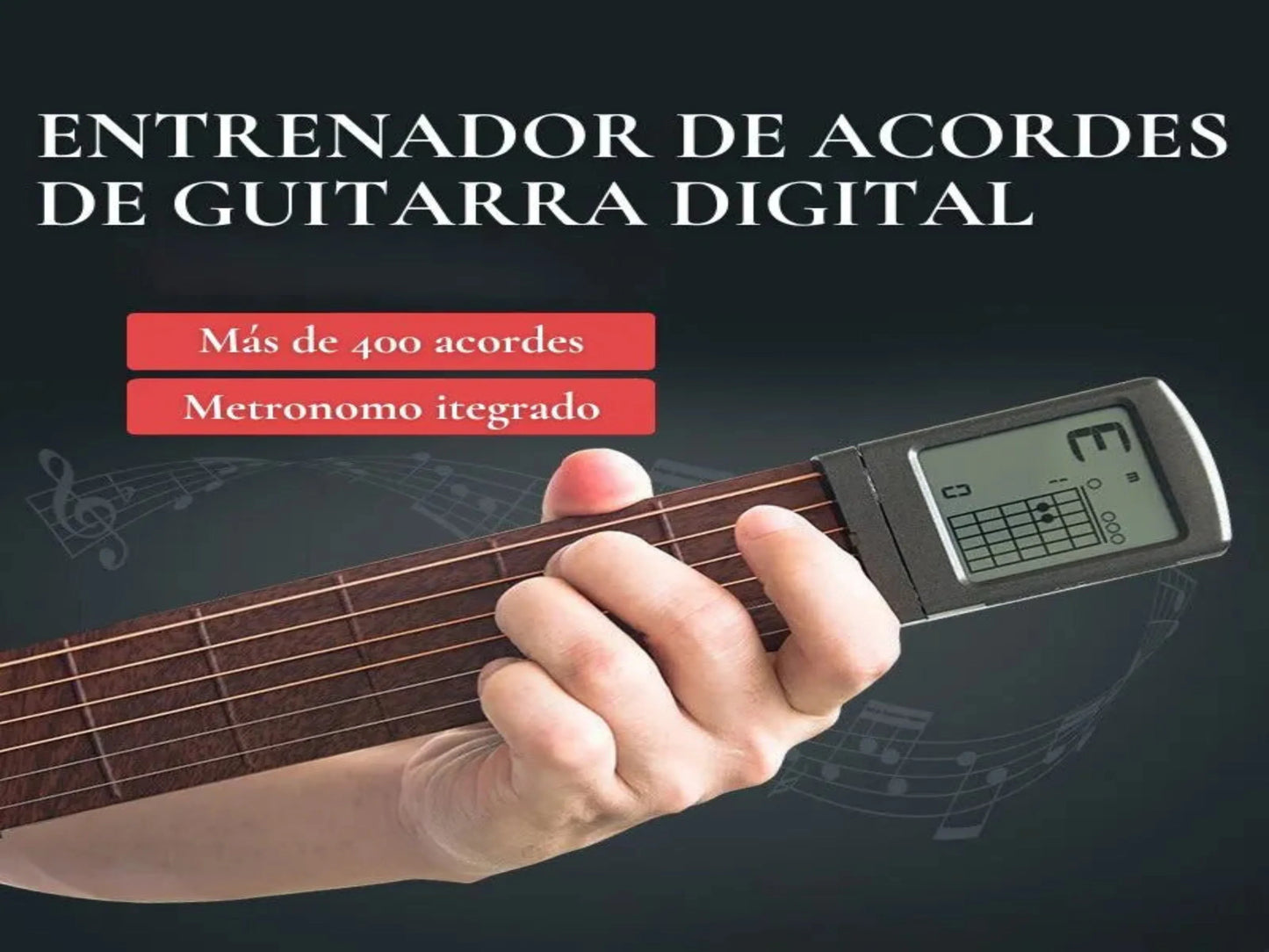 ENTRENADOR DE ACORDES DE GUITARRA DIGITAL