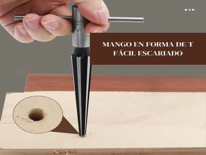 ESCARIADOR CÓNICO (1 SET)