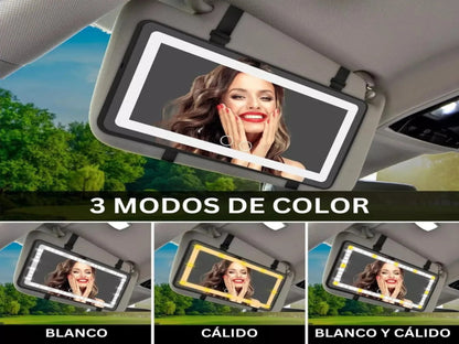 ESPEJO LUZ LED PARA CARRO