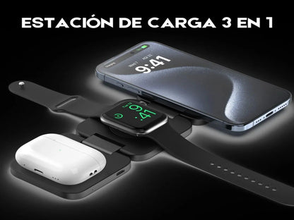 ESTACIÓN DE CARGA 3 EN 1