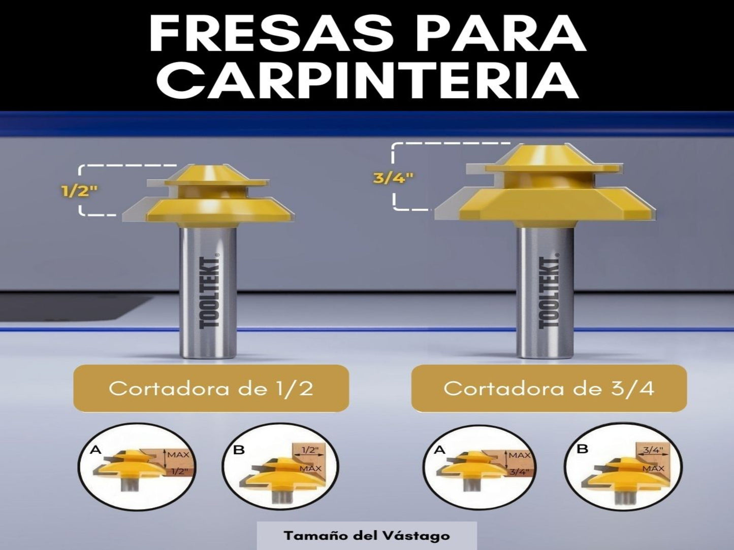FRESA PARA CARPINTERIA