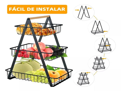 FRUTERO 3 NIVELES