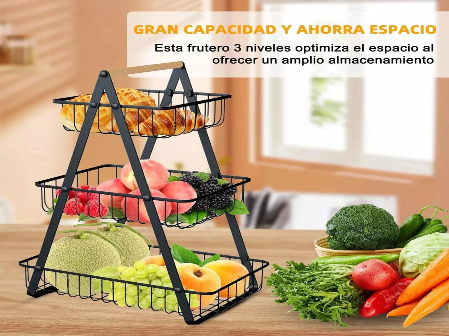 FRUTERO 3 NIVELES
