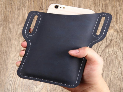 FUNDA DE CUERO PARA CELULAR