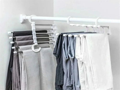 GANCHO RETRÁCTIL PARA ROPA X 6