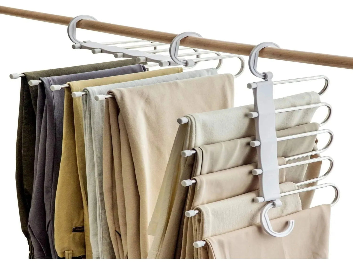 GANCHO RETRÁCTIL PARA ROPA X 6
