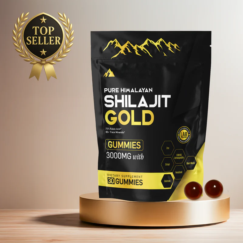 Shilajit Gummies | Deja de sentirte cansado todos los días