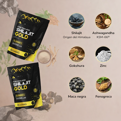 Shilajit Gummies | Deja de sentirte cansado todos los días