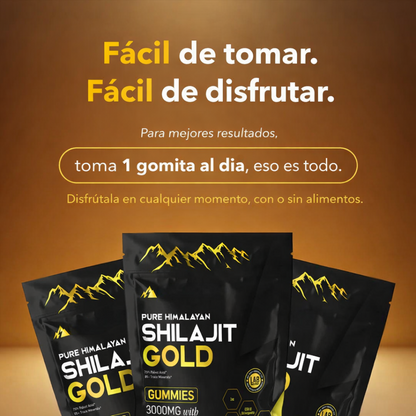 Shilajit Gummies | Deja de sentirte cansado todos los días