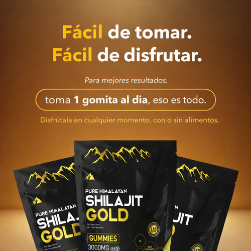 Shilajit Gummies | Deja de sentirte cansado todos los días