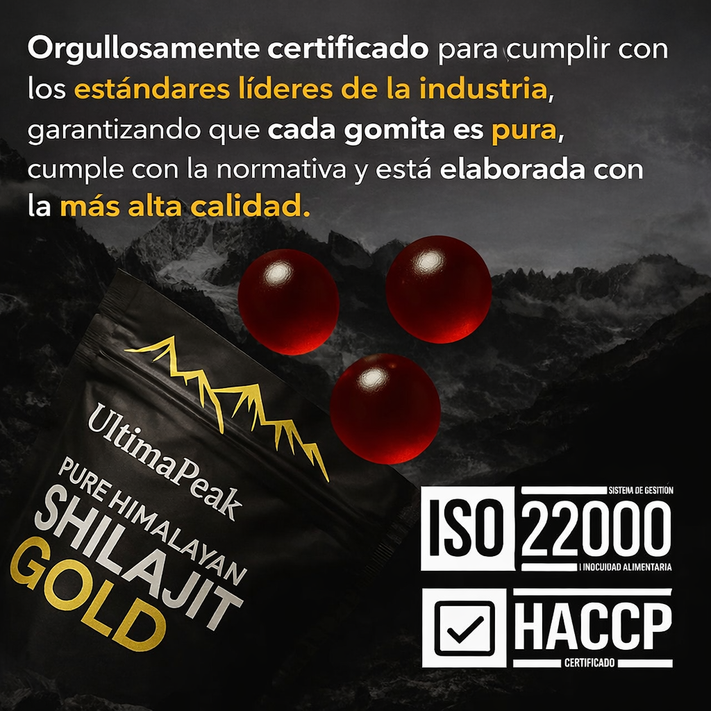 Shilajit Gummies | Deja de sentirte cansado todos los días