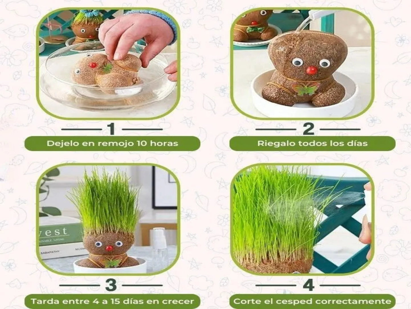 GRASS HEAD