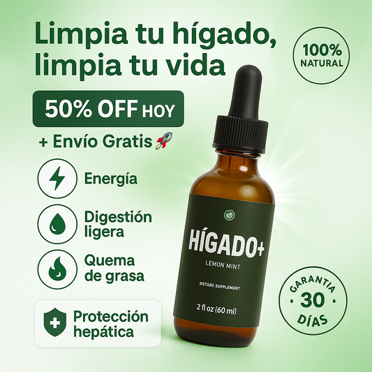 Hígado+ Suplemento Desintoxicante