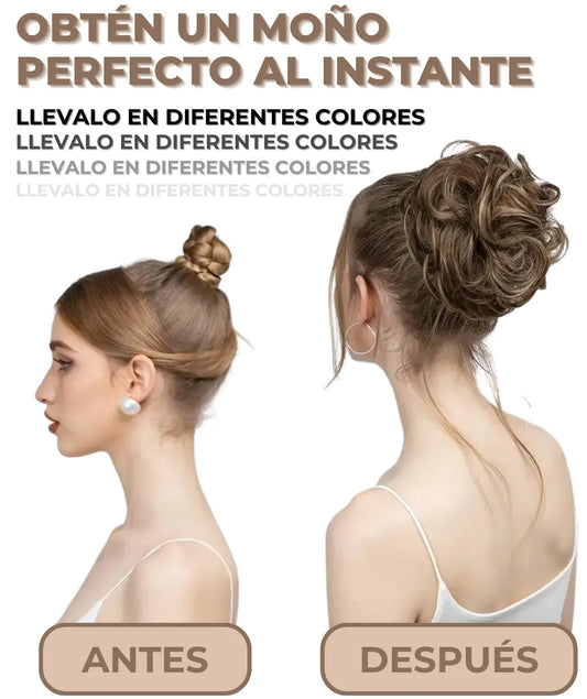 MOÑO PARA PEINADO ELEGANTE