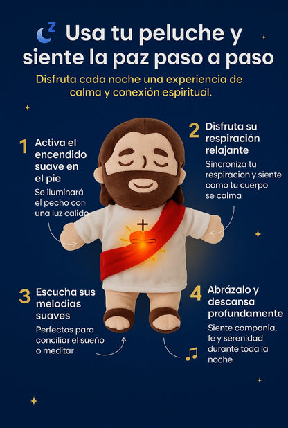 Jesús de Peluche que Respira