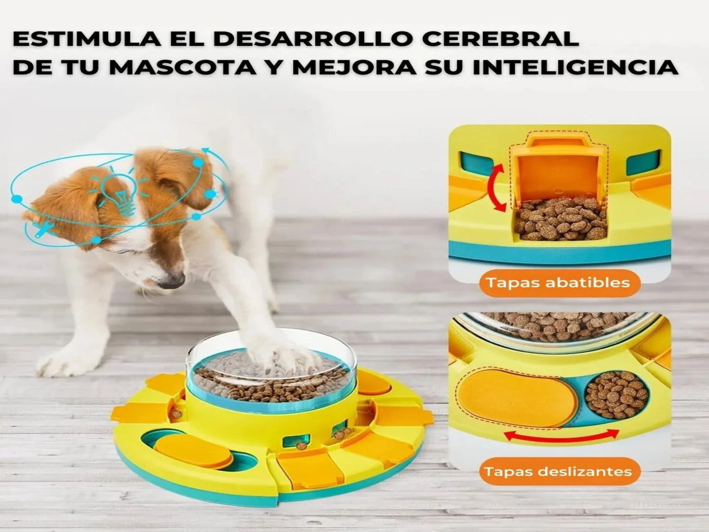 JUGUETE ALIMENTADOR PARA PERROS