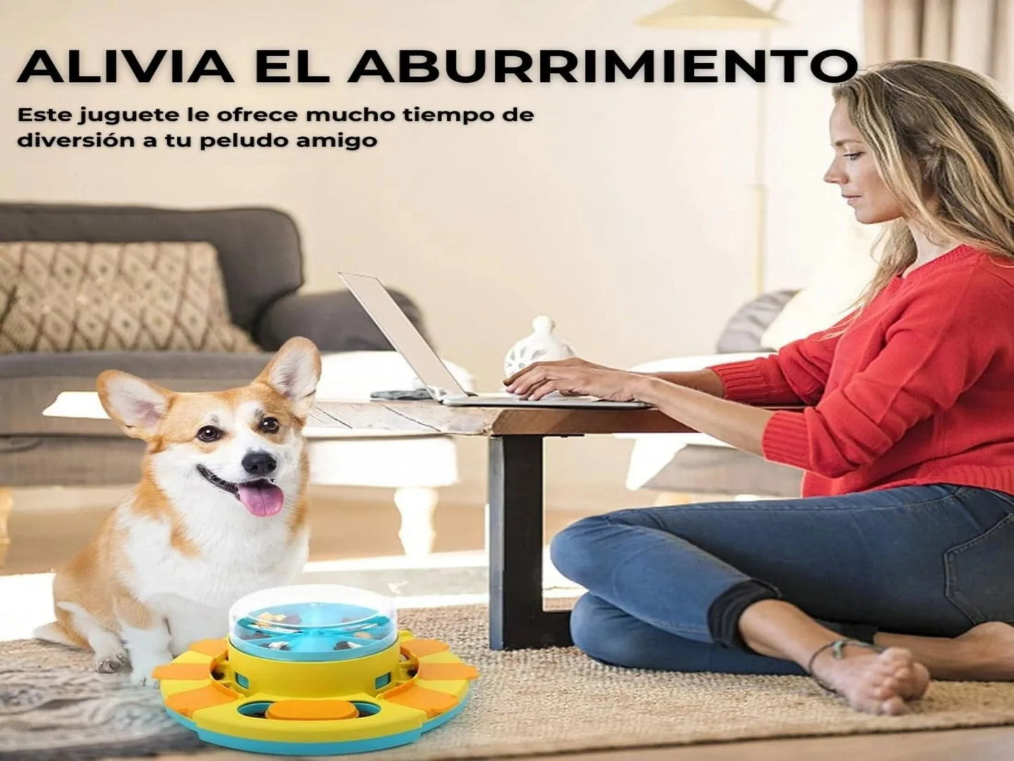 JUGUETE ALIMENTADOR PARA PERROS
