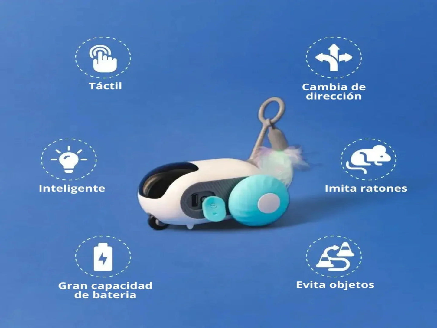 JUGUETE CONTROL REMOTO PARA GATOS