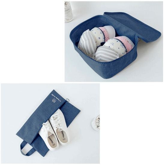 KIT ORGANIZADOR DE VIAJE - SET X 7