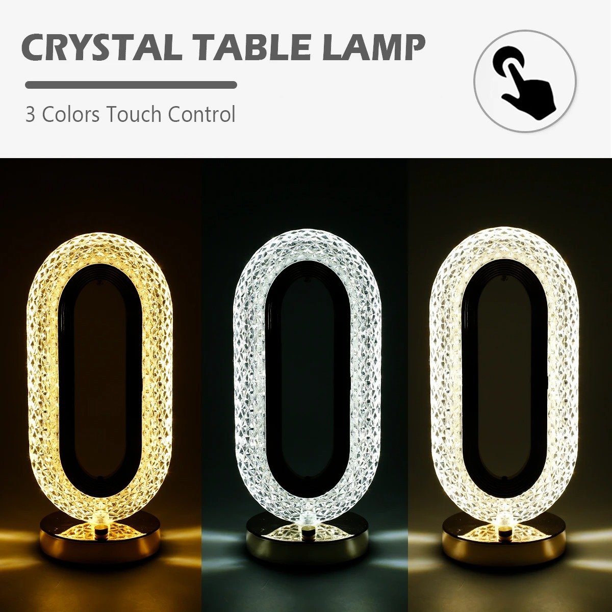 LÁMPARA DE CRISTAL
