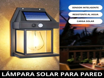 LÁMPARA SOLAR PARA PARED X2