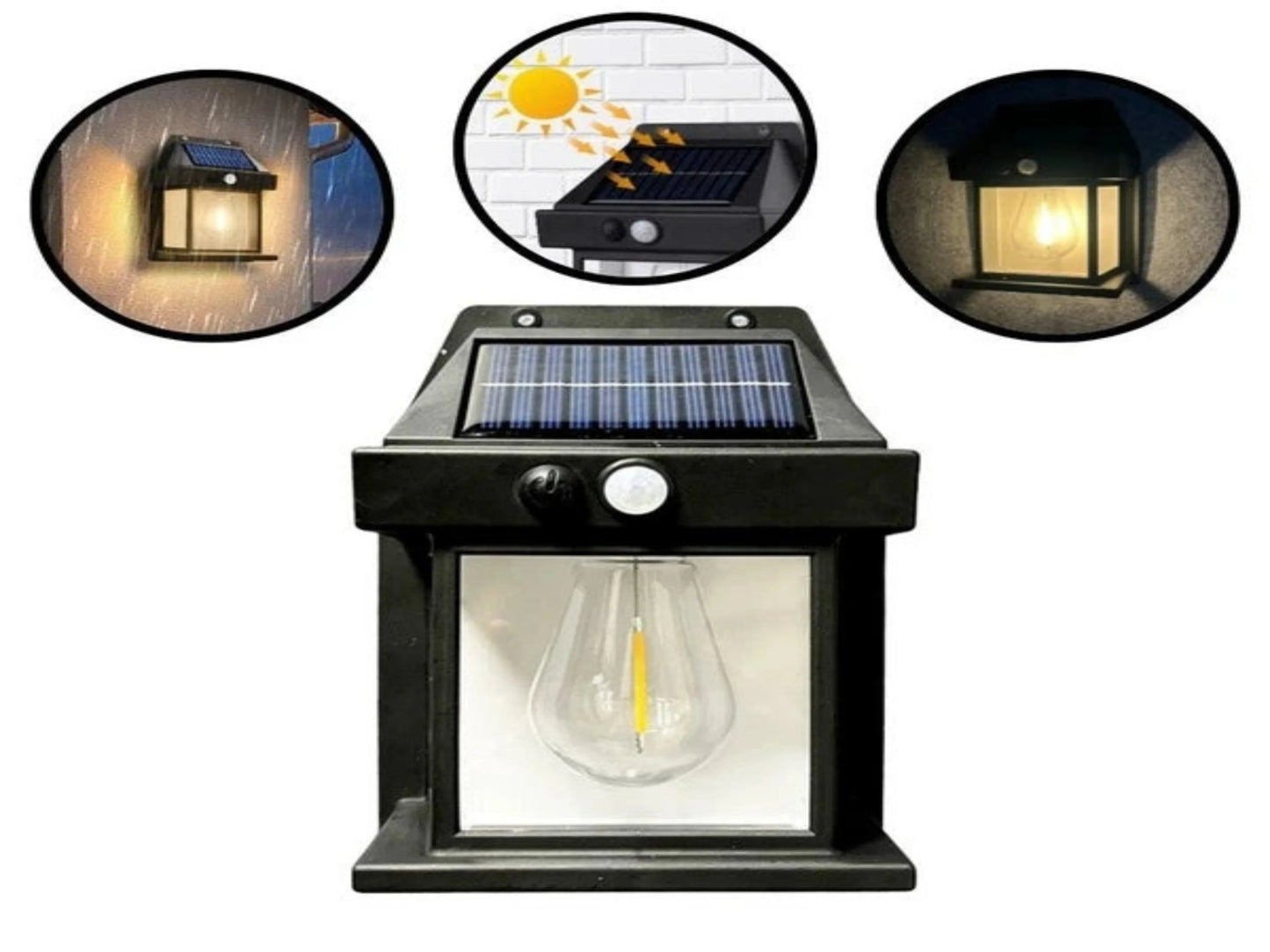 LÁMPARA SOLAR PARA PARED X2
