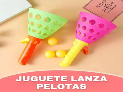 SET JUGUETE LANZA PELOTAS (PARA DOS)