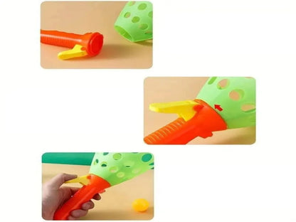 SET JUGUETE LANZA PELOTAS (PARA DOS)