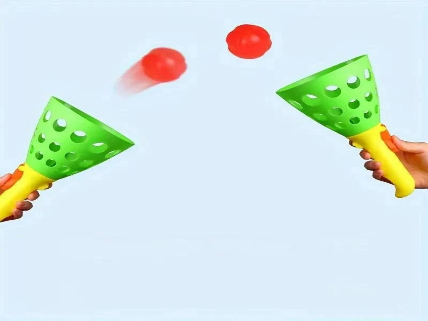 SET JUGUETE LANZA PELOTAS (PARA DOS)